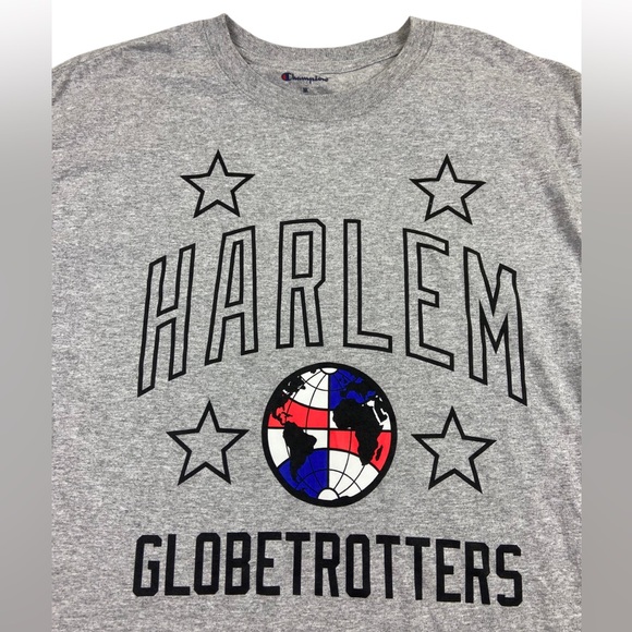 harlem globetrotters Champion T Shirt Size M - Picture 1 of 4